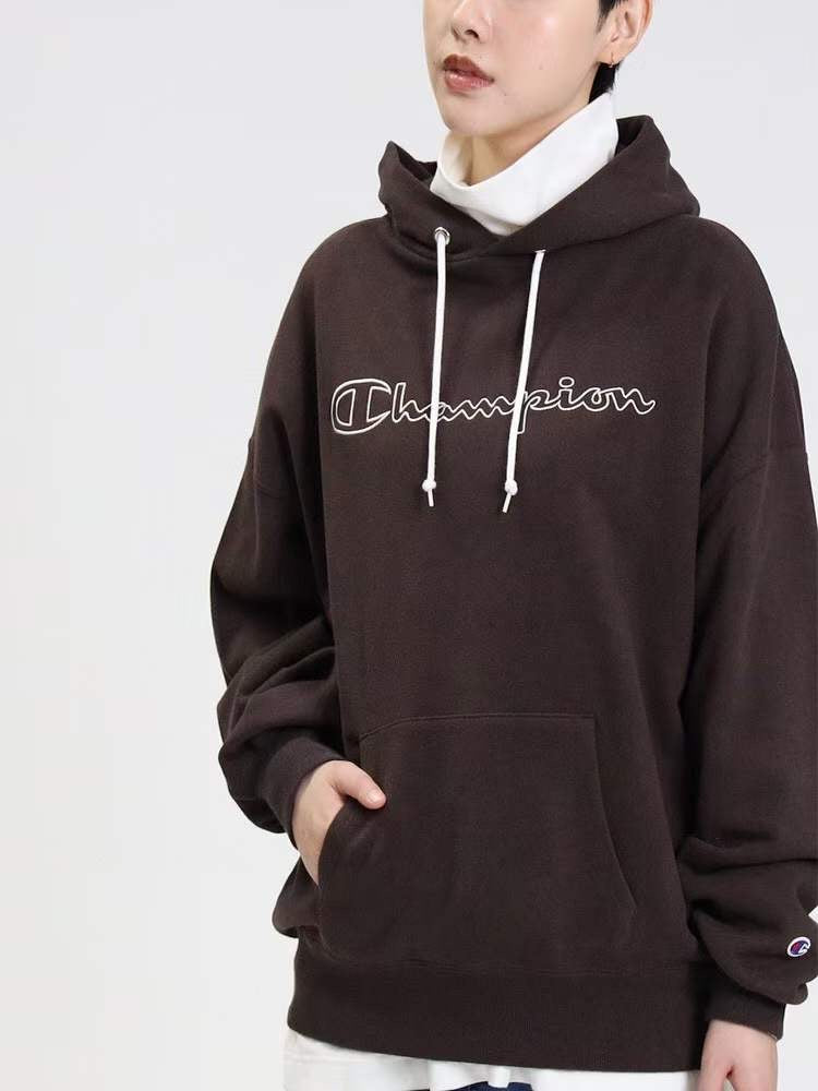 Champion彩色刺繡hoodies