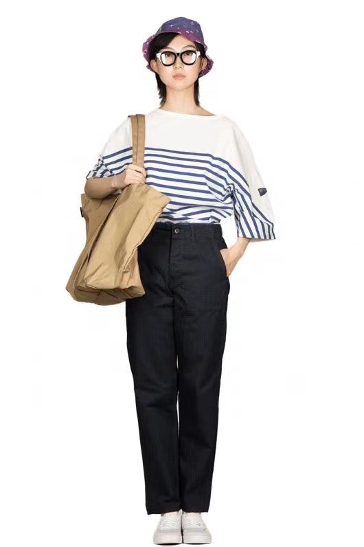 Kapital 7分間條tee