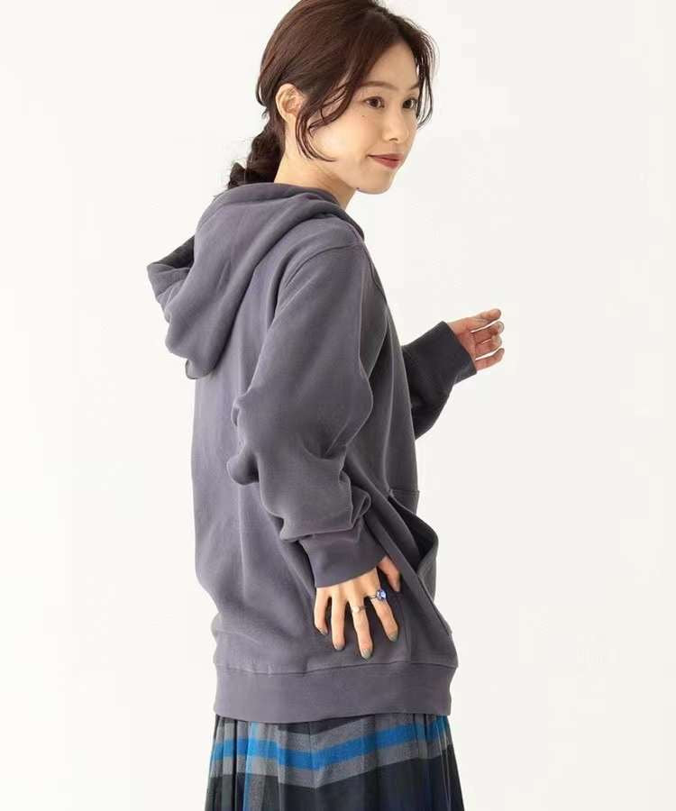 Beams boy 淨色抓毛hoodies