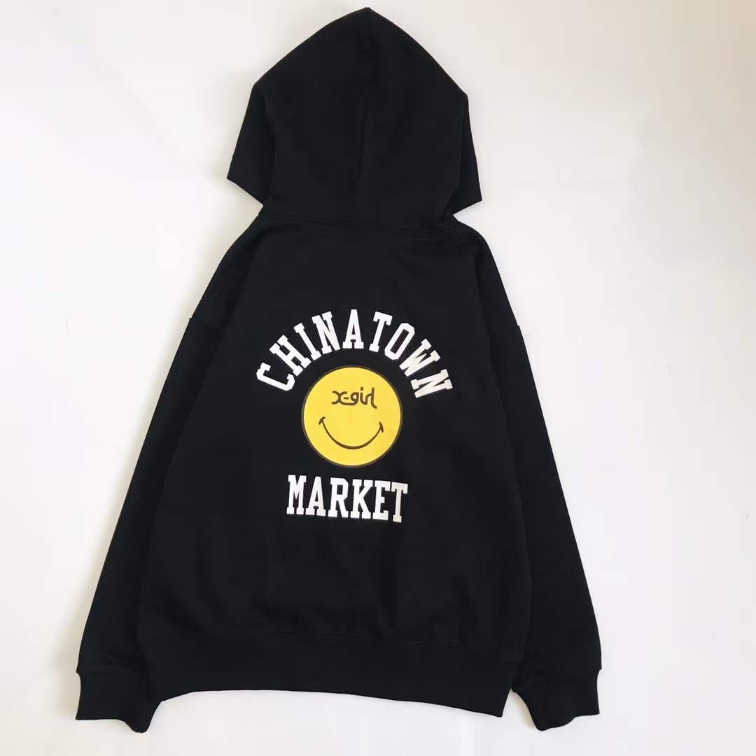 X girl smile hoodies
