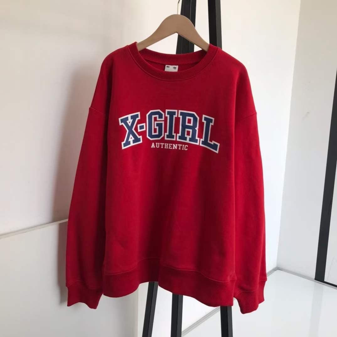 X girl logo 衛衣
