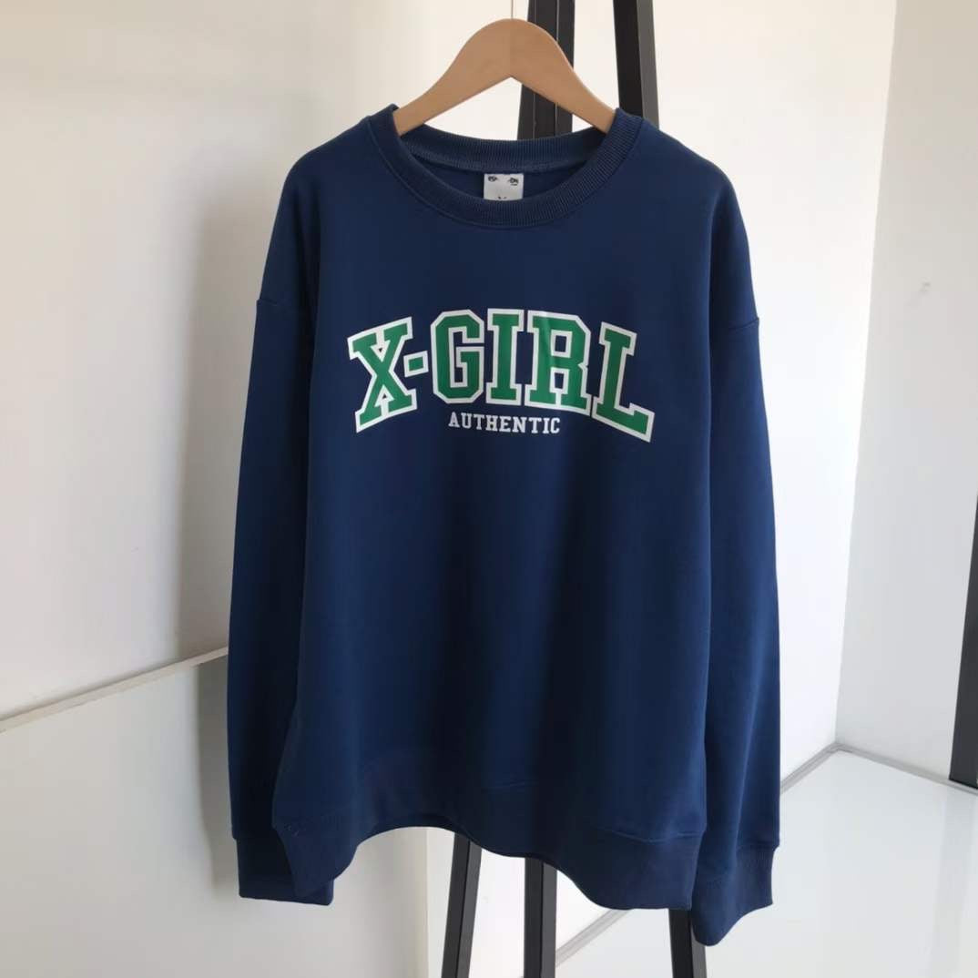 X girl logo 衛衣