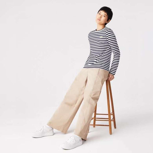 Lacoste 間條tee