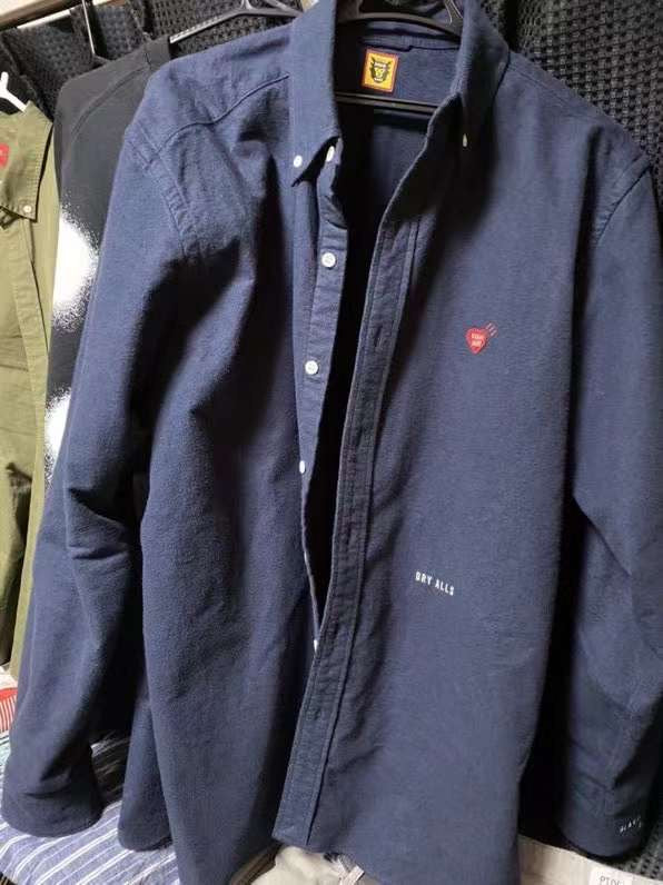Human made長袖刺繡裇衫