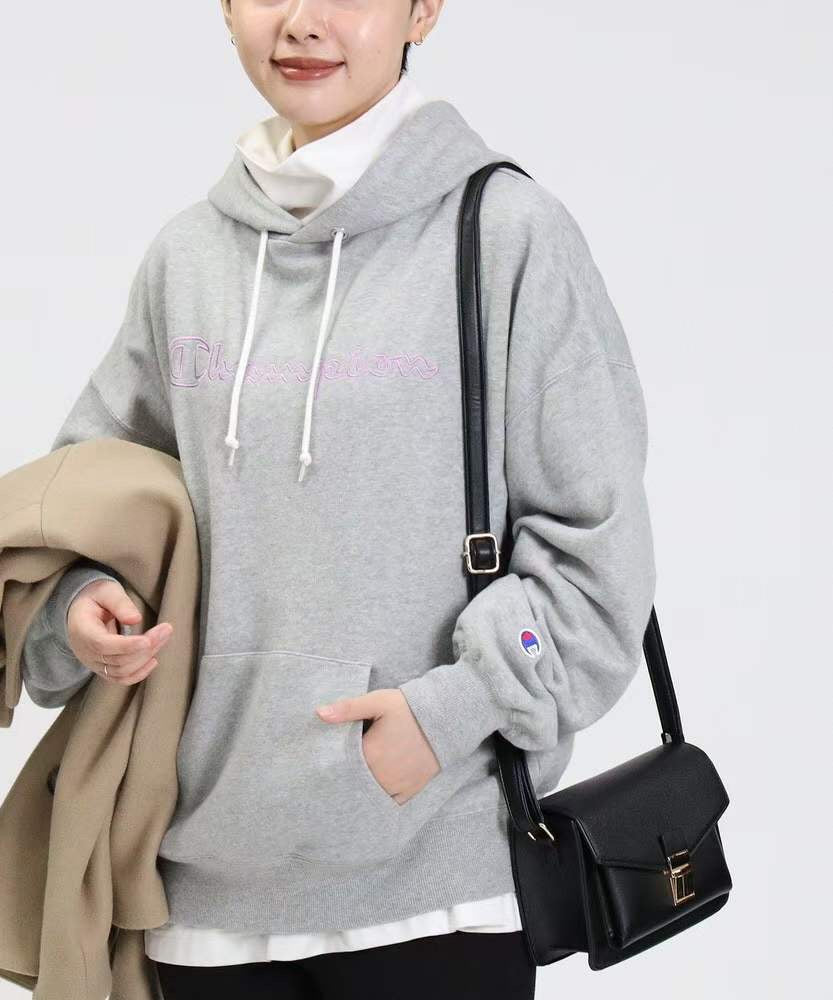 Champion彩色刺繡hoodies