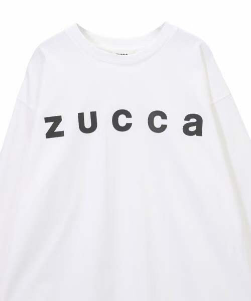 Zucca 淨色logo印花衛衣