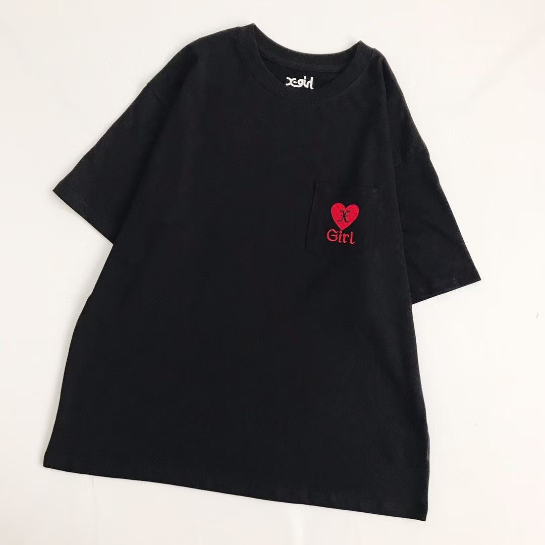 X girl pocket tee