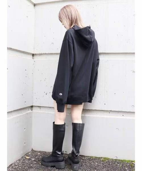 Champion不規則刺繡hoodies