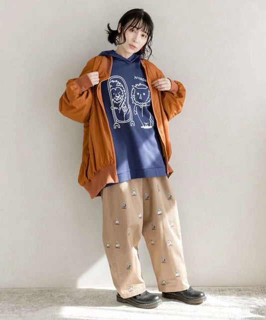 Scolar 印花hoodies