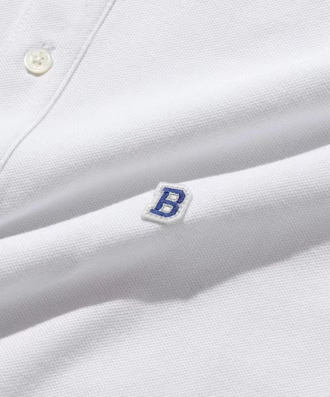 Beams 刺繡polo shirt