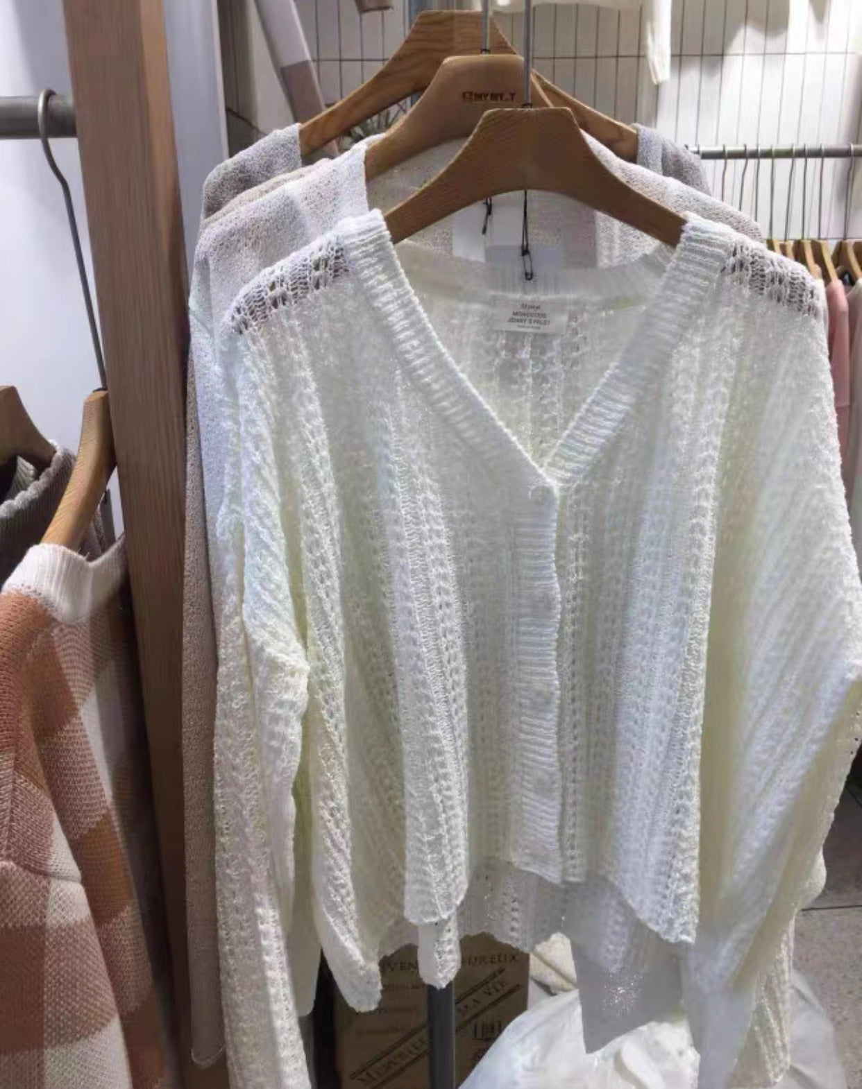 韓國代購針織外套