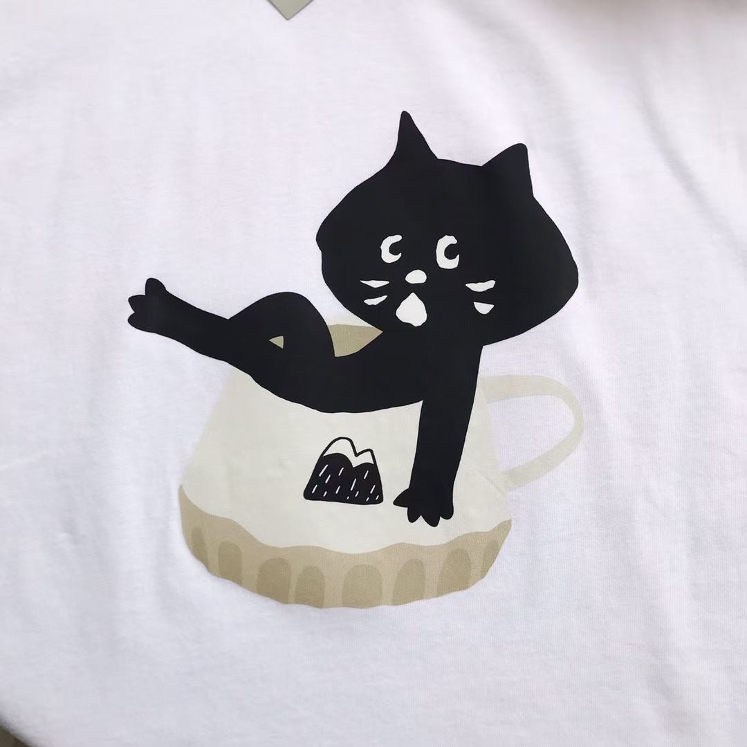 Nenet 茶杯印花tee