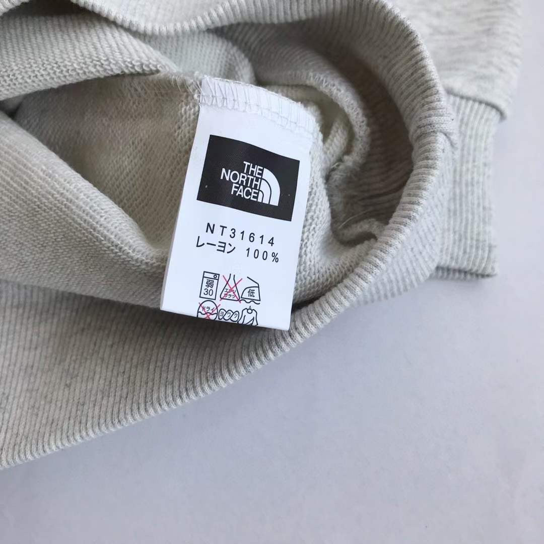 The north face 淨色印花衛衣