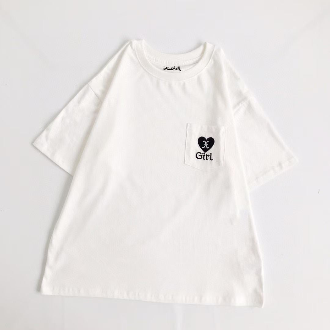 X girl pocket tee