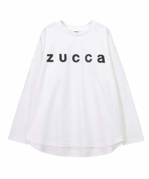 Zucca 淨色logo印花衛衣