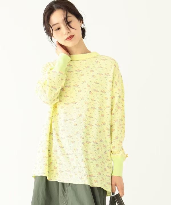 Beams 碎花打底衫