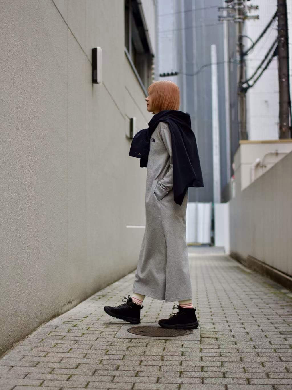 TNF 刺繡 flower One piece