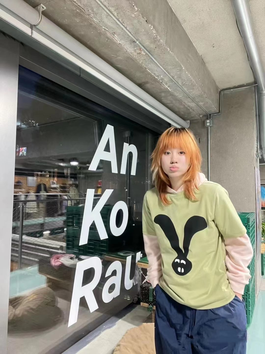 An Ko Rau rabbit tee
