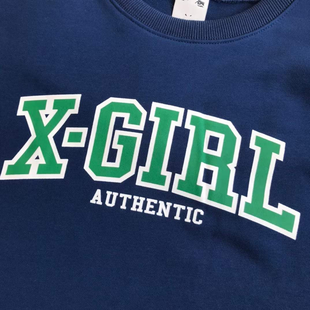 X girl logo 衛衣