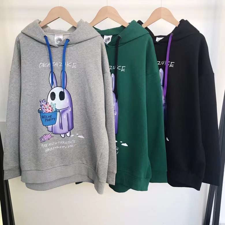 Solar party rabbit hoodies