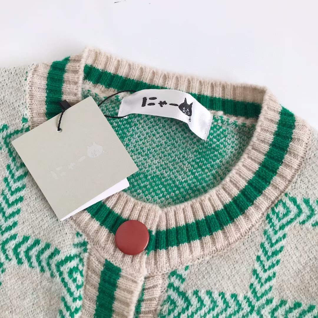 Nenet格仔cardigan