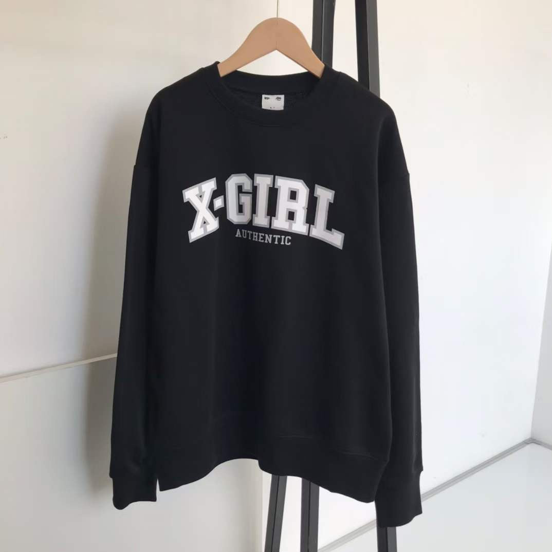 X girl logo 衛衣