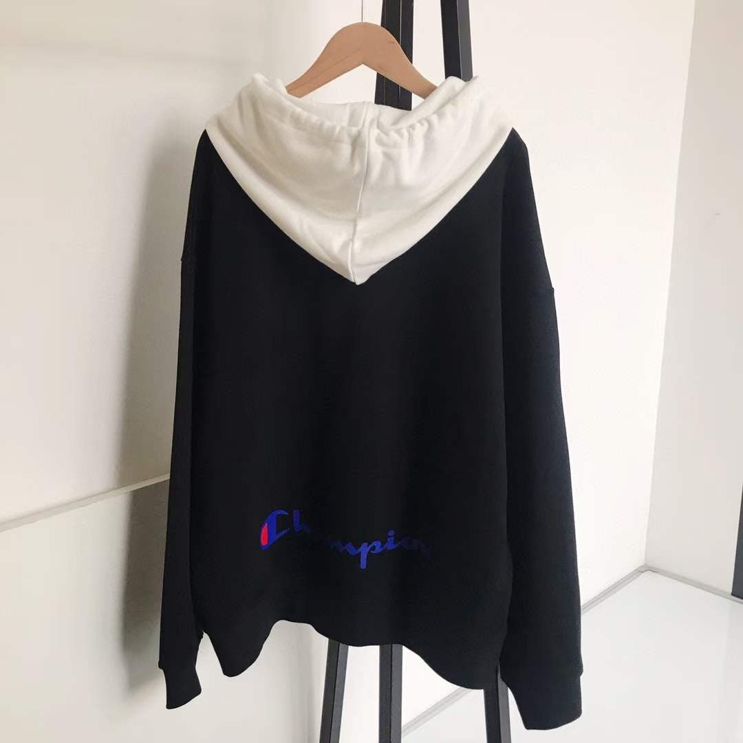 Nenet x champion接拼hoodies