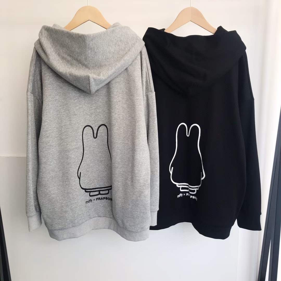 Frapbois x miffy hoodies
