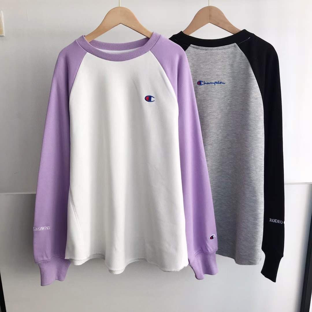 Champion 撞色衛衣