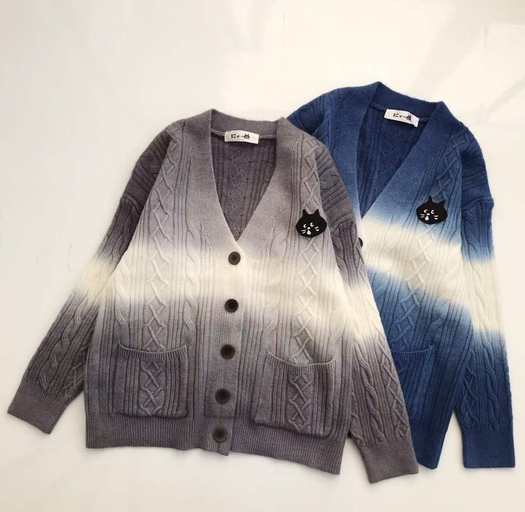 Nenet漸變色sweater cardigan