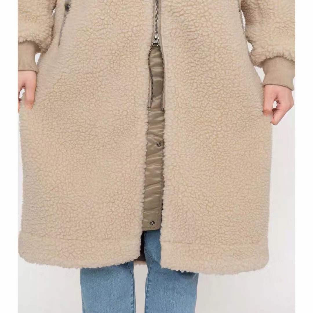 The North Face 羊羔中長外套