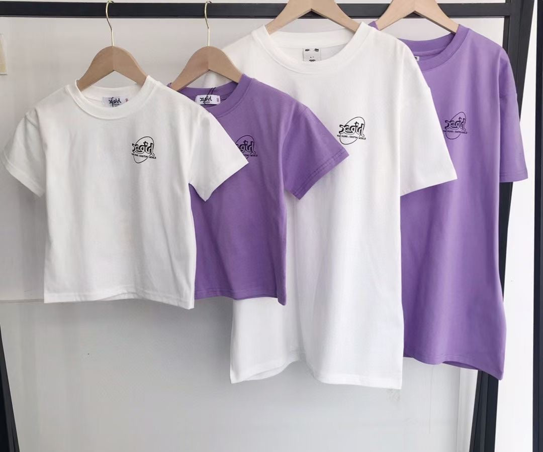 X girl 親子tee