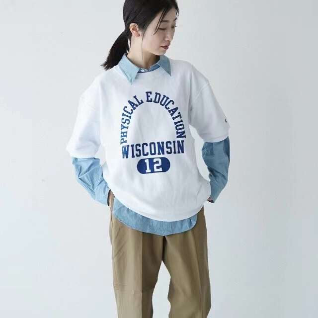 Champion 字母數字tee