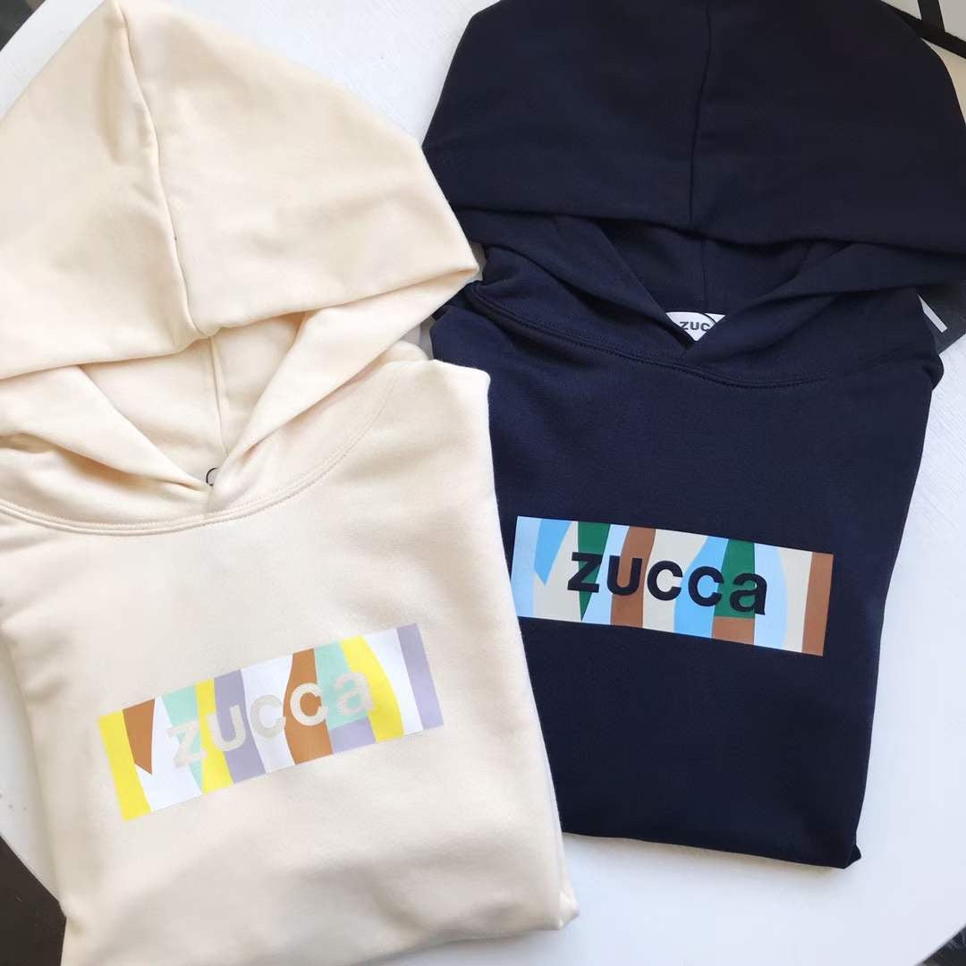 Zucca 印花hoodies