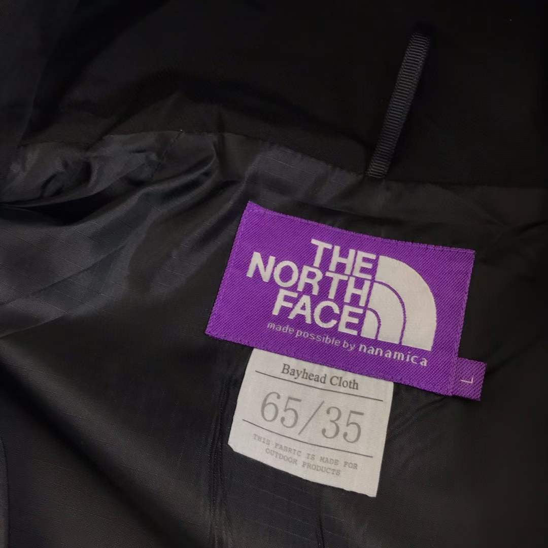 The north face紫標軍褸