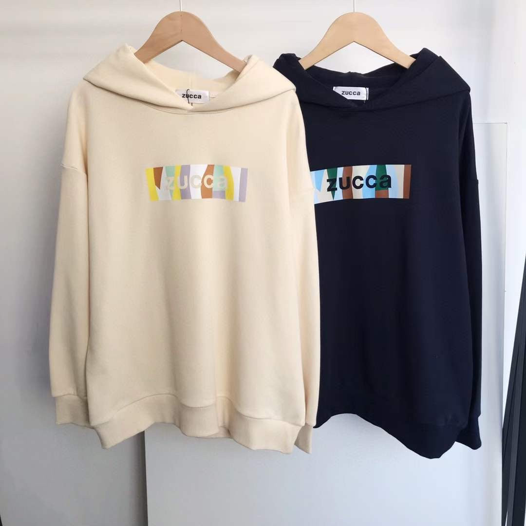Zucca 印花hoodies