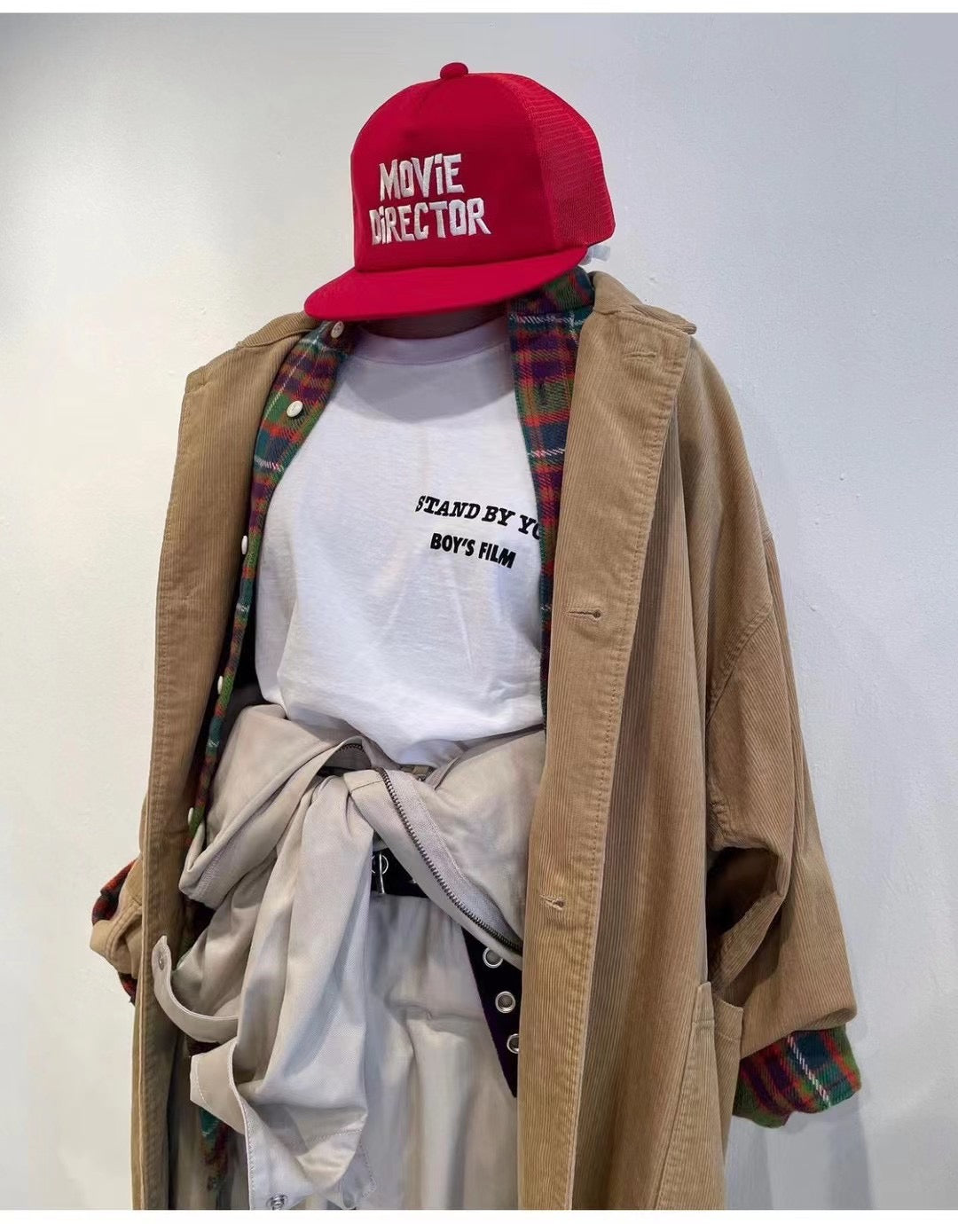 Beams boy 字母tee