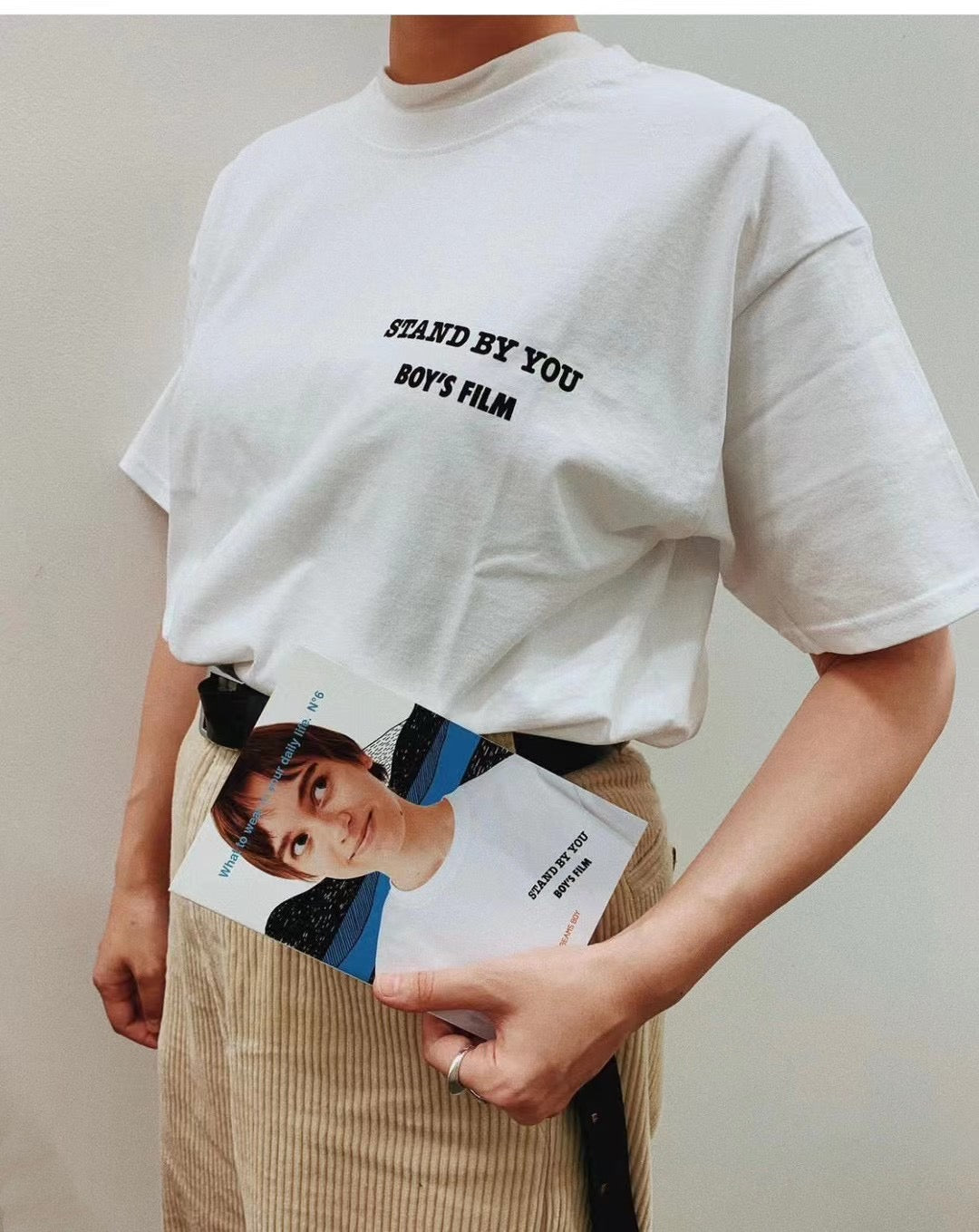 Beams boy 字母tee