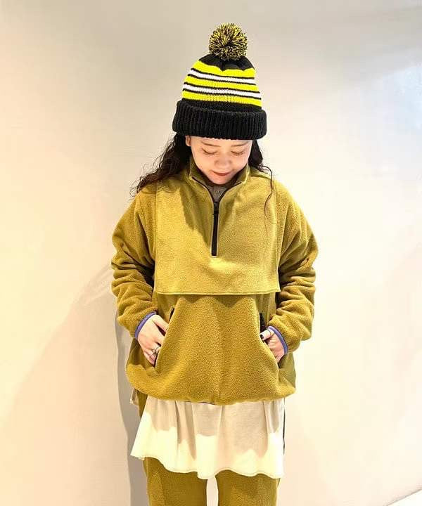 Beams boy 搖粒絨2way 衛衣