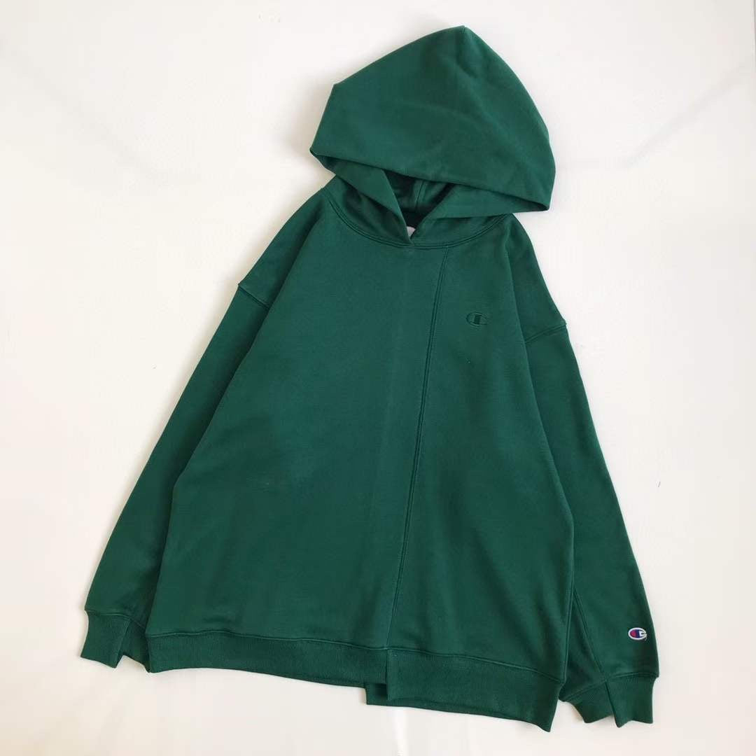 Champion不規則刺繡hoodies