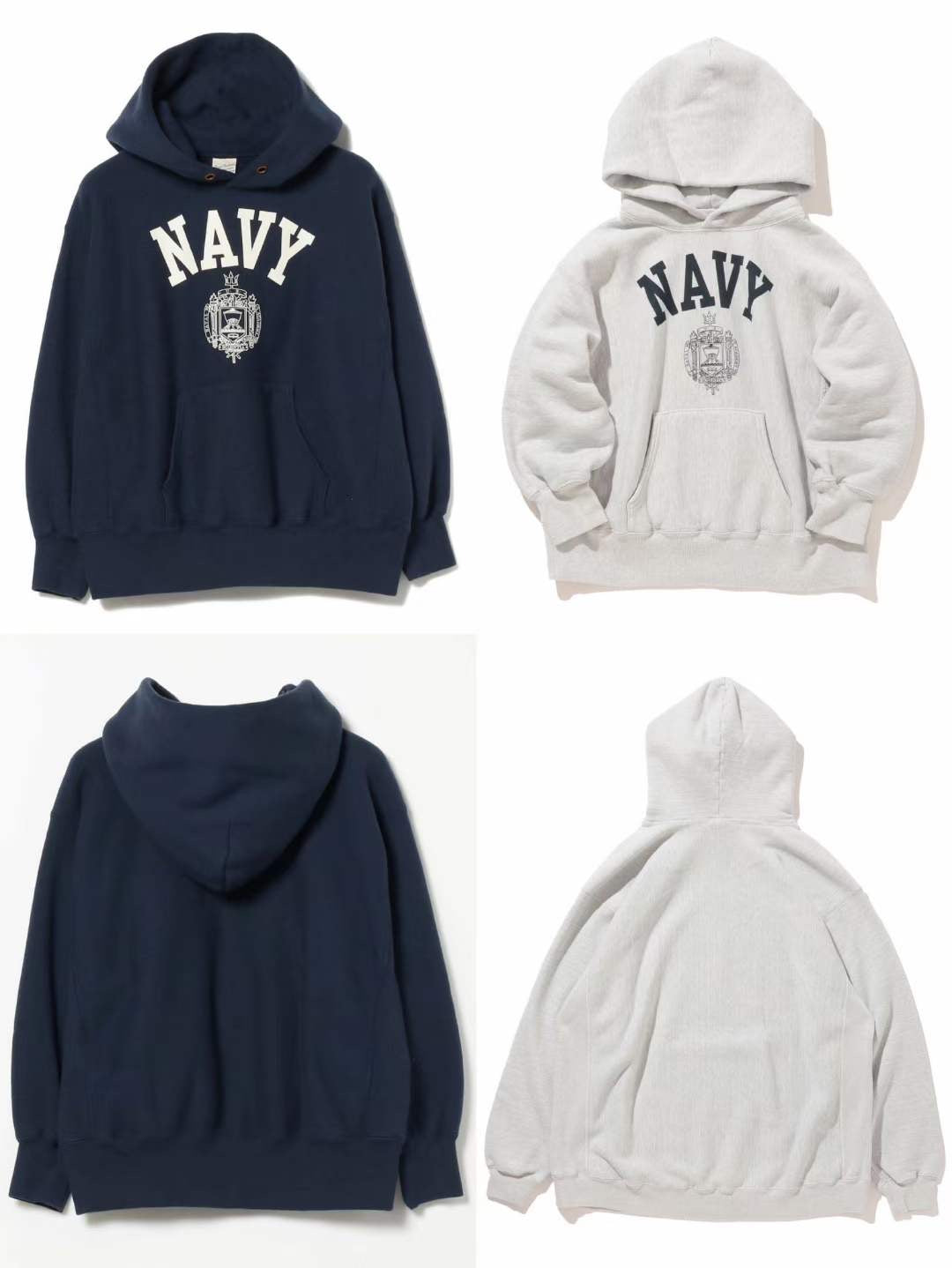 Beams Navy Hoodies