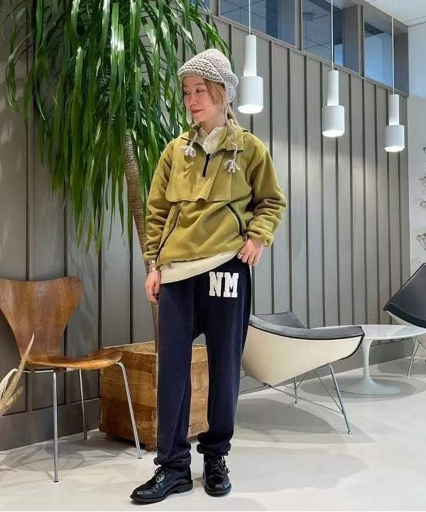 Beams boy 搖粒絨2way 衛衣