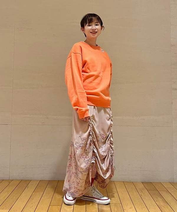 Beams boy淨色薄絨衛衣
