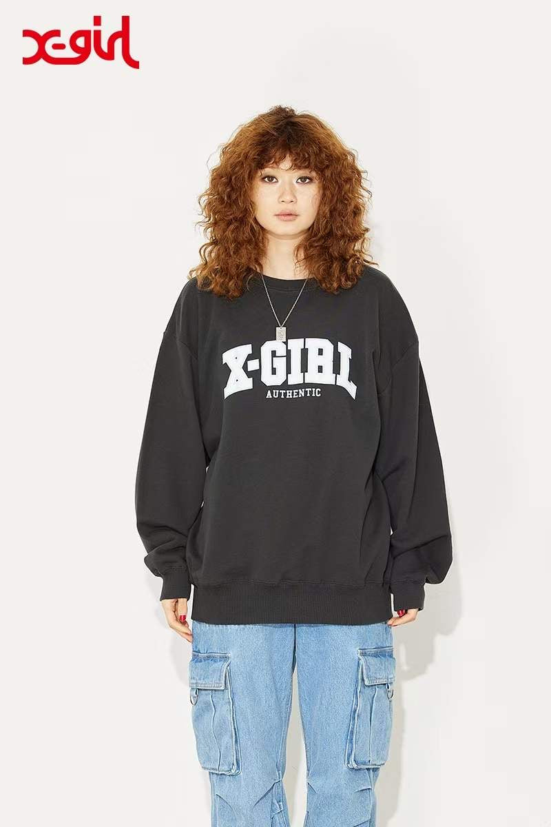 X girl logo 衛衣