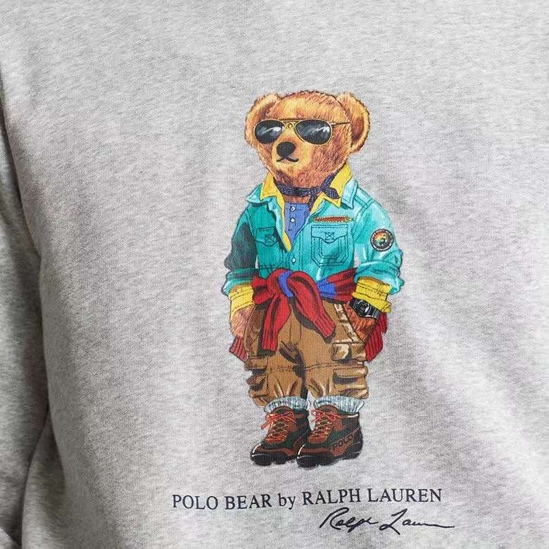 Polo bear 彩色眼鏡印花衛衣