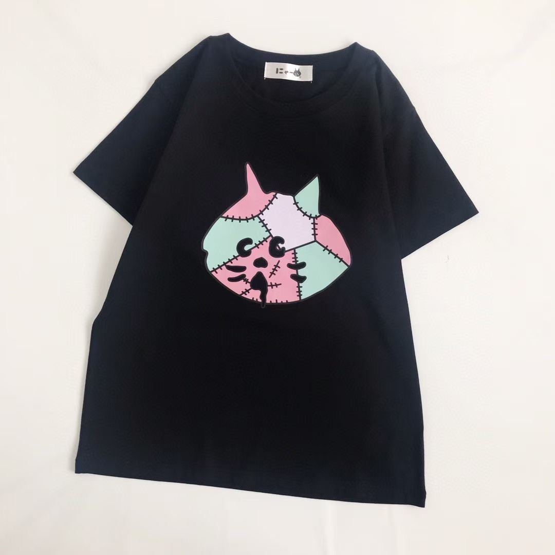 NYA colorful 大頭tee