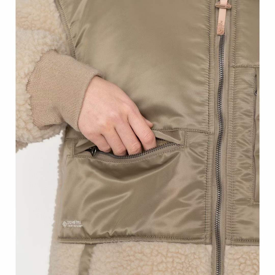 The North Face 羊羔中長外套