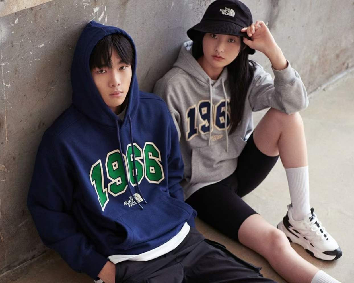 TNF 1966 logo hoodies