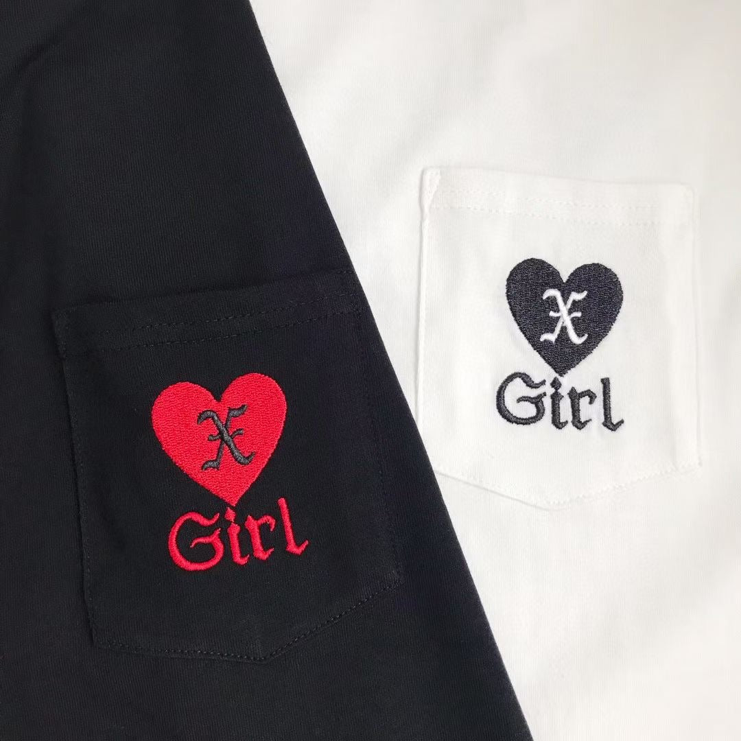 X girl pocket tee