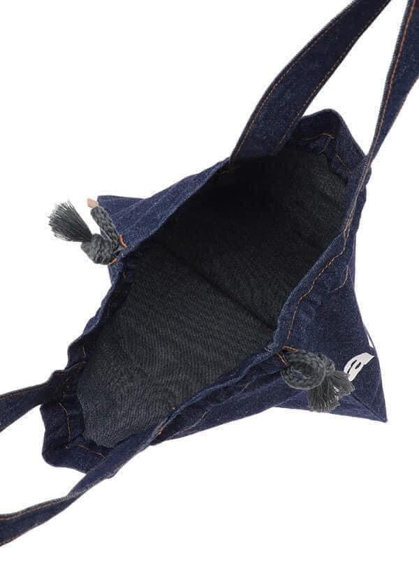 Mercibeaucoup 牛仔手挽袋